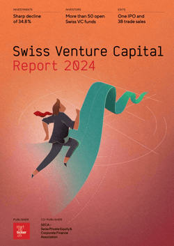 swiss venture capital report 2024 cover