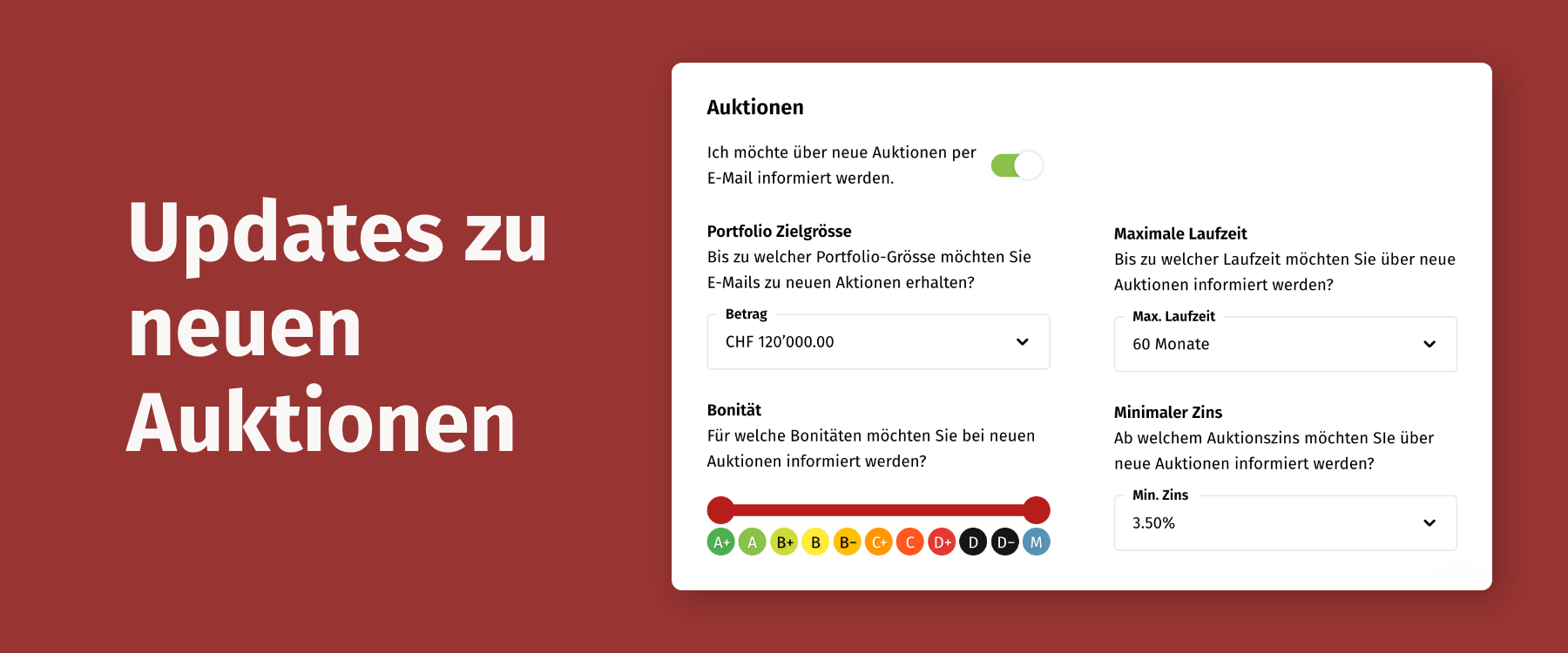 swisspeers_updates_neue_kreditauktionen
